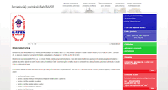 Desktop Screenshot of bapos.sk