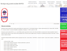 Tablet Screenshot of bapos.sk